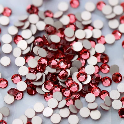 preciosa strasszkő ss5 méretben indian pink színben