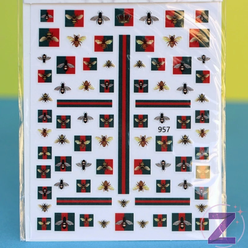 körömmatrica 3D divatmárka