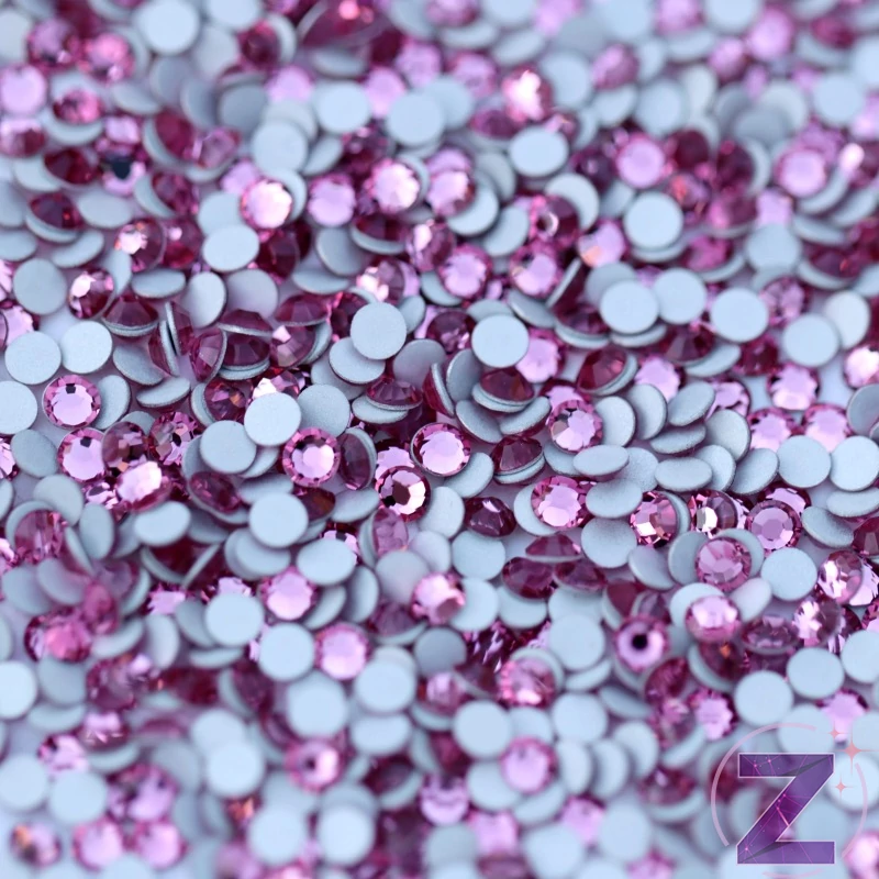 preciosa strasszkő ss5 méretben rose színben