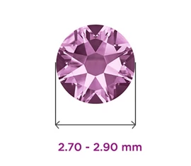 Swarovski/Preciosa strasszkő ss10 (2.8mm) Swarovski/Preciosa strasszkő ss10 (2.8mm)