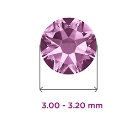 Swarovski/Preciosa strasszkő ss12 (3.1mm) Swarovski/Preciosa strasszkő ss12 (3.1mm)