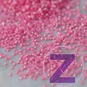 Kép 2/2 - félgyöngy körömdísz pink színben