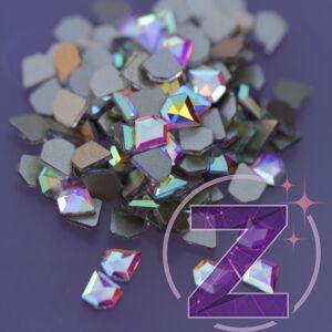 Kép 2/2 - strassz formakő színjátszó gyémánt