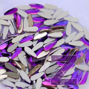 Kép 2/4 - csepp alakú formakő purple flame