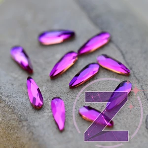 Kép 4/4 - csepp alakú formakő purple flame