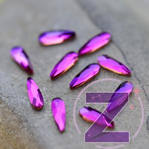 Kép 4/4 - csepp alakú formakő purple flame