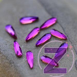 Kép 1/4 - csepp alakú formakő purple flame