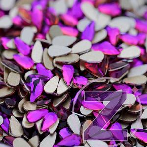 Kép 2/3 - csepp alakú formakő purple flame színben