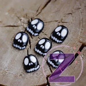 Kép 1/2 - halloween körömdísz rosszcsont Jack