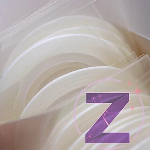 Kép 2/2 - körömdíszítő szalag 1mm fehér