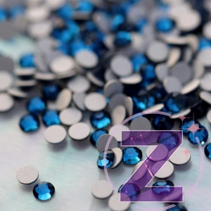 Kép 2/2 - preciosa strasszkő ss5 méretben capri blue színben