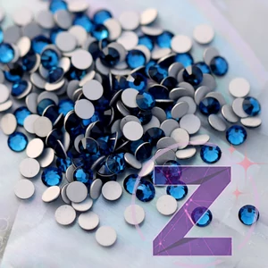 Kép 1/2 - preciosa strasszkő ss5 méretben capri blue színben