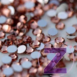 Kép 2/2 - preciosa strasszkő ss5 méretben apricot színben