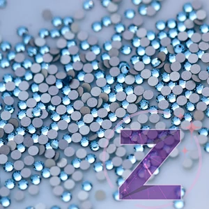 Kép 1/2 - preciosa strasszkő ss2 méretben aqua színben