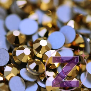 Kép 4/4 - preciosa strasszkő ss9 méretben aurum színben