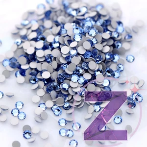 Kép 2/2 - preciosa strasszkő ss5 méretben light Sapphire színben