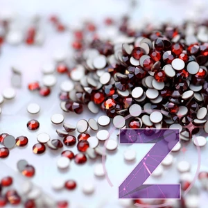 Kép 1/2 - preciosa strasszkő ss5 méretben red flame színben