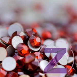Kép 2/2 - preciosa strasszkő ss9 méretben red flame színben