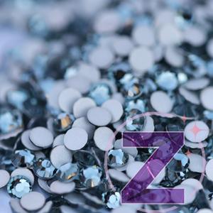Kép 1/4 - preciosa strasszkő ss5 méretben smoked sapphire színben