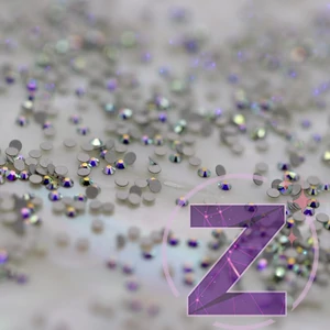 Kép 2/2 - preciosa strasszkő ss2 méretben crystal ab színben