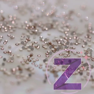 Kép 2/2 - preciosa strasszkő ss2 méretben light peach színben
