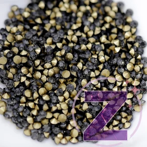 Kép 1/2 - rivoli strasszkő black diamond