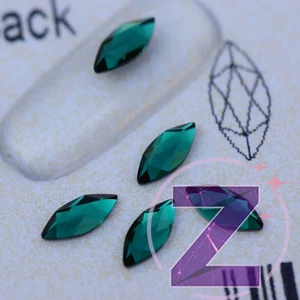 Kép 1/2 - swarovski formakő marquise emerald