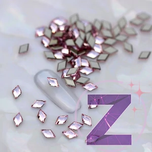 Kép 1/2 - swarovski formakő rhombus light rose