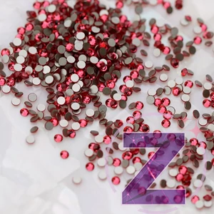Kép 2/2 - swarovski strasszkő ss9 méretben indian pink színben