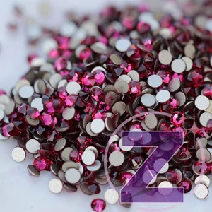 Kép 2/2 - swarovski strasszkő ss9 méretben ruby színben