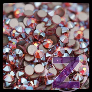 Kép 1/2 - swarovski strasszkő ss9 méretben light rose ab színben