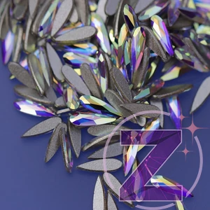Kép 1/3 - swarovski formakő raindrop ab 