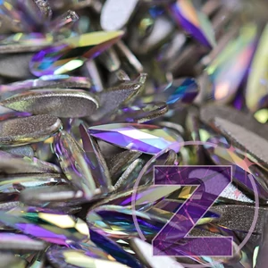 Kép 2/3 - swarovski formakő raindrop ab
