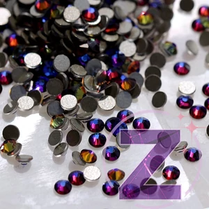 Kép 1/3 - swarovski strasszkő ss9 méretben meridian blue színben