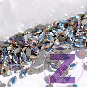Kép 1/2 - swarovski formakő navette ab 