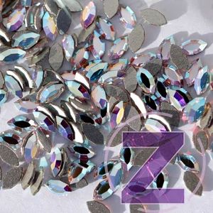 Kép 2/2 - swarovski formakő navette ab 