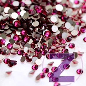 Kép 1/2 - swarovski strasszkő ss5 méretben ruby színben
