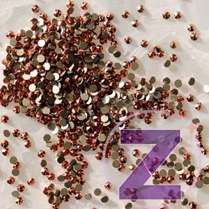 Kép 1/2 - zodiac strasszkő ss6 méretben rose gold színben