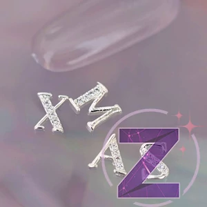 Kép 2/2 - zodiac karácsonyi körömékszer XMAS felirat