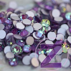 Kép 1/2 - zodiac strasszkő ss20 méretben glossy grape színben