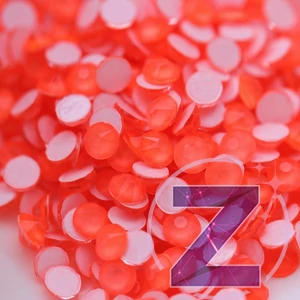 Kép 2/2 - zodiac strasszkő ss16 méretben neon orange színben