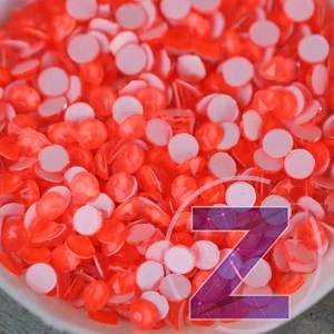 Kép 1/2 - zodiac strasszkő ss16 méretben neon orange színben