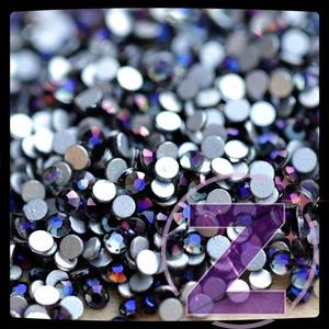 Kép 1/2 - zodiac strasszkő violet black színben