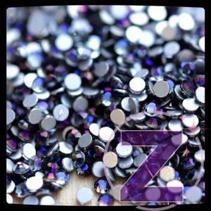 Kép 2/2 - zodiac strasszkő violet black színben