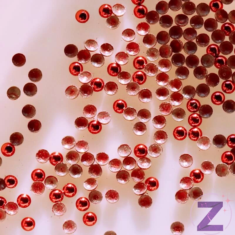 Mini szegecs piros