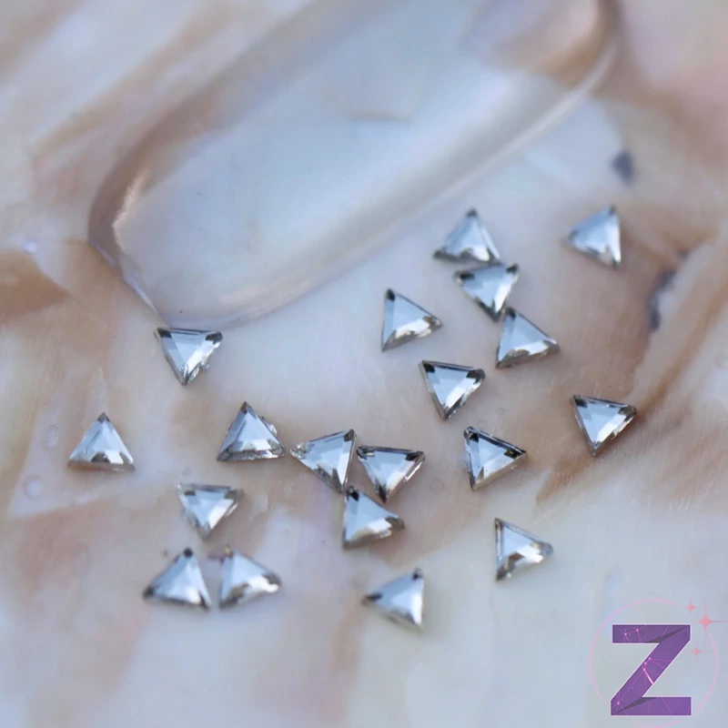 akril forma crystal háromszög