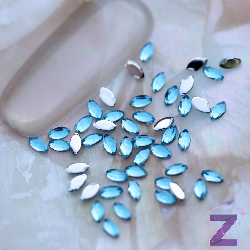 akril forma aquamarine zabszem