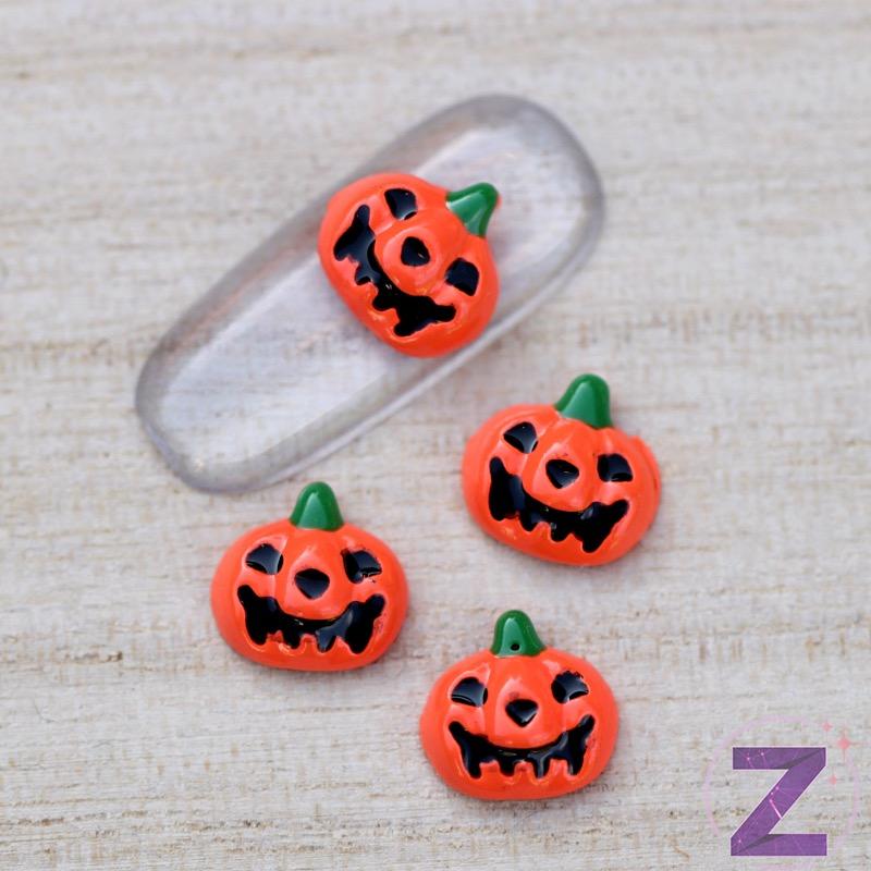 halloween körömdísz tök