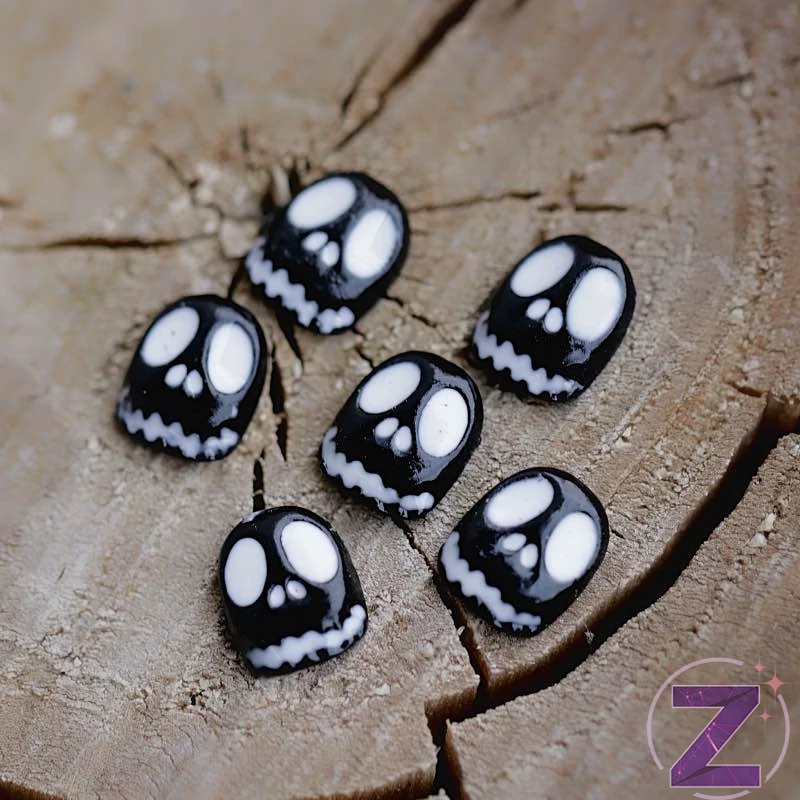 halloween körömdísz rosszcsont Jack