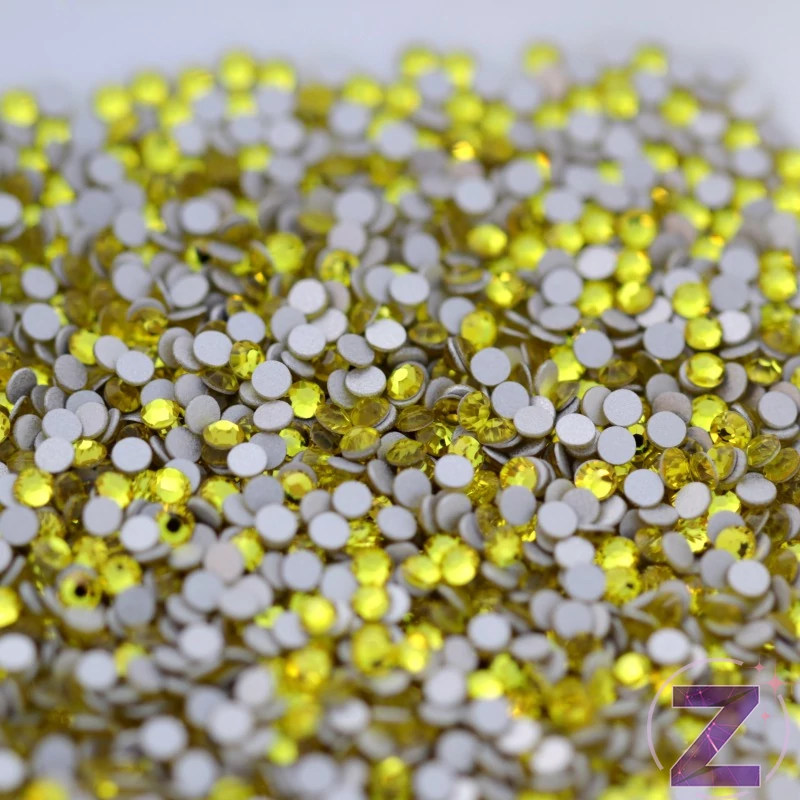 preciosa strasszkő ss5 méretben citrine színben